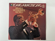 Louis Armstrong What A Wonderful World 1974 UK Vinyl LP Record