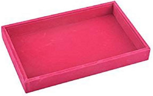 Schmucktablett weich samt - schmucktablett,
