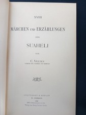 1898 Sprache Swaheli Märchen