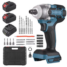 21V Electric Impact Wrench 380N.M High Torque Tool with Brushless Motor Impact D
