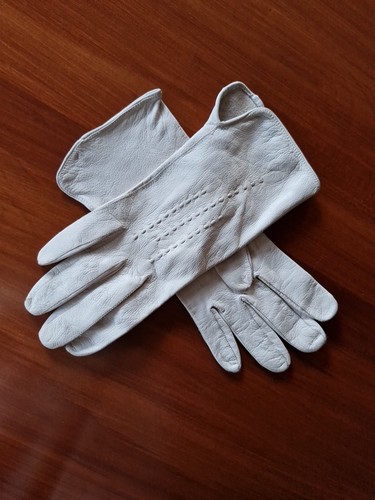 Handschuhe leder beige 6 - handschuhe, gr.6