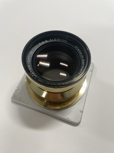 Meyer optik 210mm - f4.5, brass