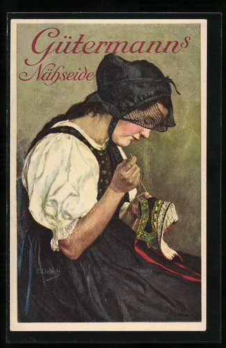 Künstler curt liebich - künstler-ak,