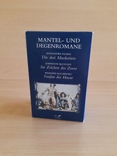 Die drei Musketiere von Alexandre Dumas und 2 weitere Romane Mantel- und Degen
