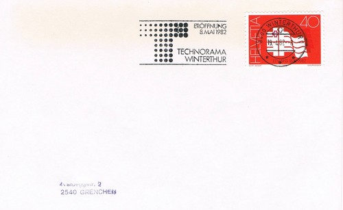 Schweiz werbestempel - schweiz,