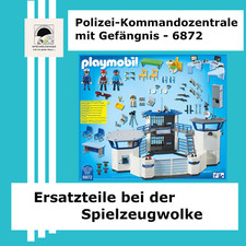 Playmobil / Polizei-Kommandozentrale mit Gefängnis 6872 ERSATZTEILE
