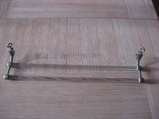 alter Handtuchhalter Glas Tuchhalter Bad Küche Kult Retro Design