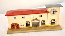KIBRI Bahnhof mit Uhr aus