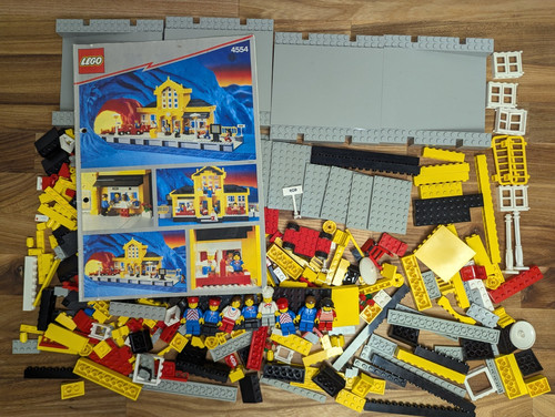 Lego 4554 metro station train - metro,