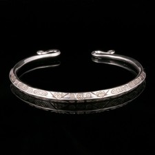 Echt 925 Silber Armreif