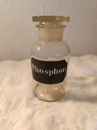 Apothekerflasche phosphor - apothekerflasche,,