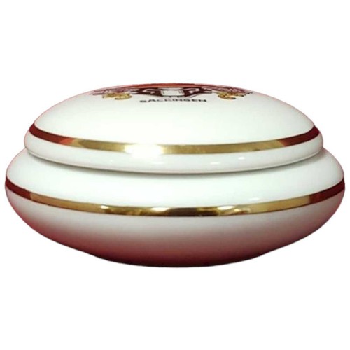 Deckeldose bonboniere goldrand - deckeldose,