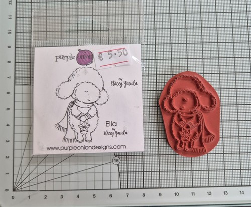 Purple onion designs - purple, stempel