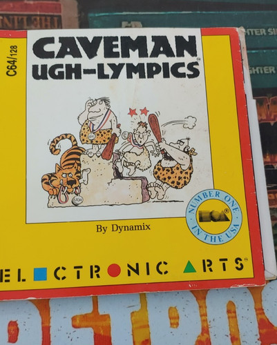 Caveman ugh lympics commodore - caveman,
