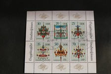 DDR Kleinbogen, "Erzgebirgische Leuchterspinnen", gestempelt,0413