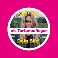 Tortenaufleger fototorte - tortenaufleger,