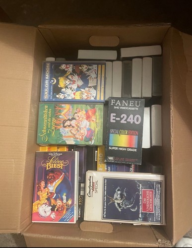 Vhs kassetten sammlung - kassetten,