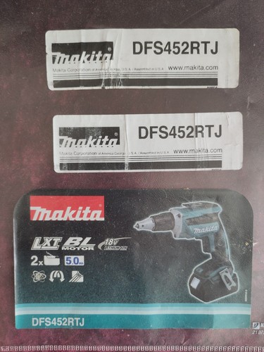 Makita etiketten für makpac - makita,