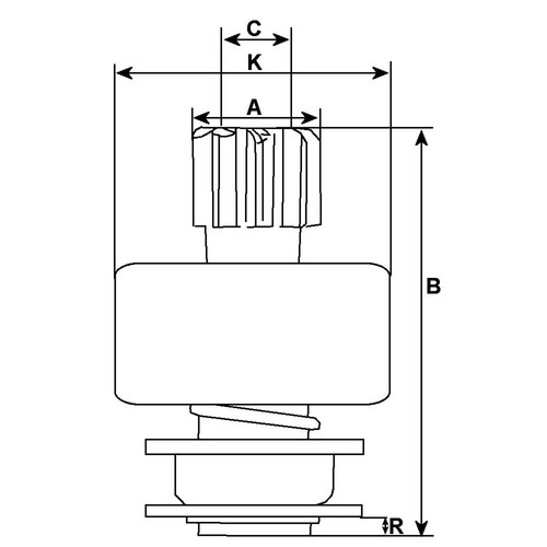 Freilaufgetriebe starter - freilaufgetriebe,,