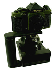 CANON F-1 New F-1N olive oliv US Govt Property NPC Polaroid vintage unique