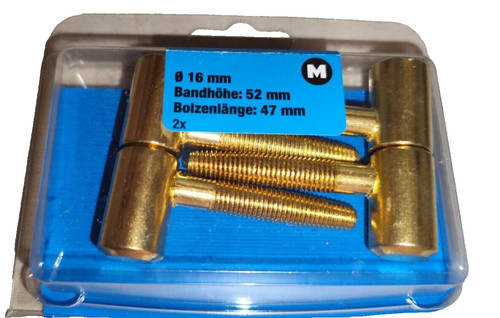 Einbohrband möbeltüren mm - einbohrband, 16