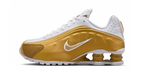 Nike shox metallic gold - nike, r4