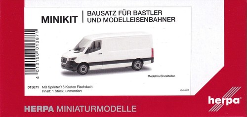 Herpa minikit bausatz - herpa,