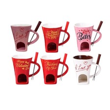 Schokoladenfondue-Set mit