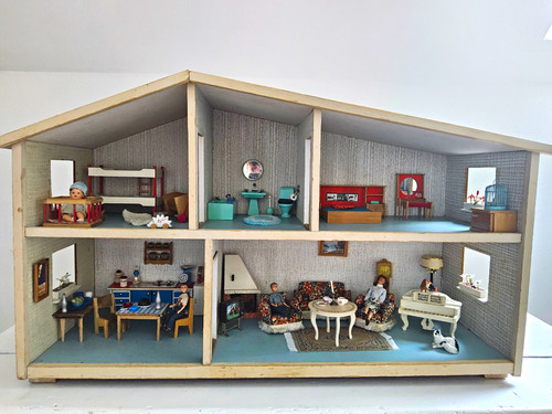 Holz puppenhaus stockwerke - holz,
