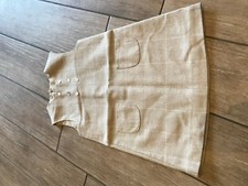 Cyrillus Kleid festlich beige Gr 86 (24 Monate) wie Neu