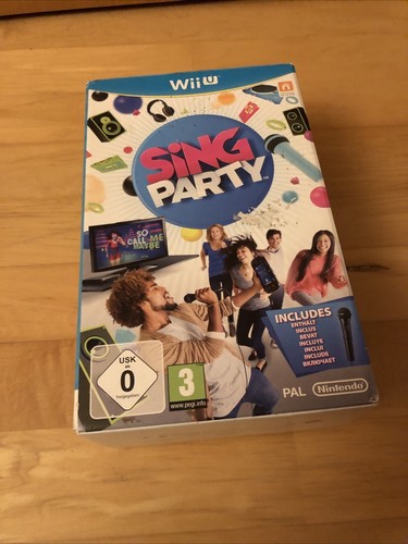 Nintendo wii sing party - nintendo, incl