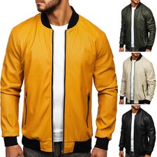 Kunstlederjacke bikerjacke - kunstlederjacke,
