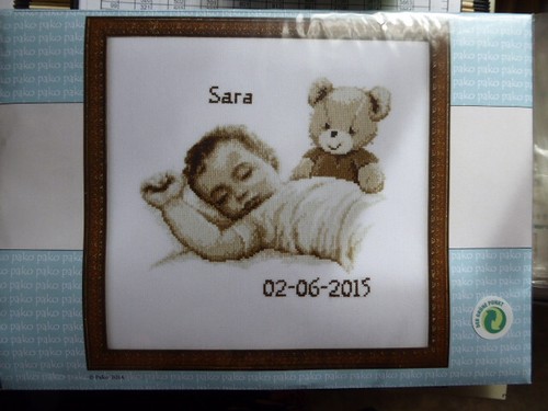 Stickpackung kreuzstich baby - ,