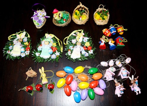 Alte osterdeko ostern - osterdeko,