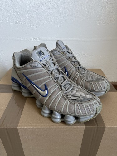 Nike shox grau blau - tl, grau/blau