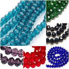 Rondell Glasperlen 8 mm /