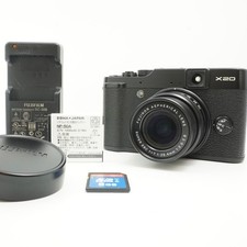 FUJIFILM X20 Schwarz 12MP Digitalkamera mit Ladegurt SD-Karte aus Japan