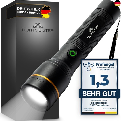 Lichtmeister taschenlampe - lichtmeister®,