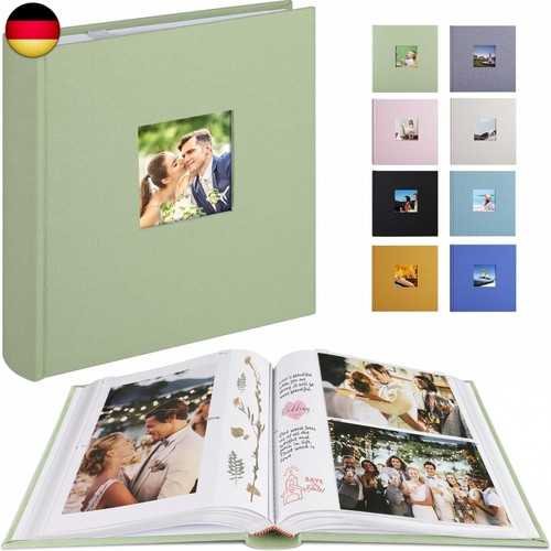 Leinen fotoalbum einsteckalbum - leinen,