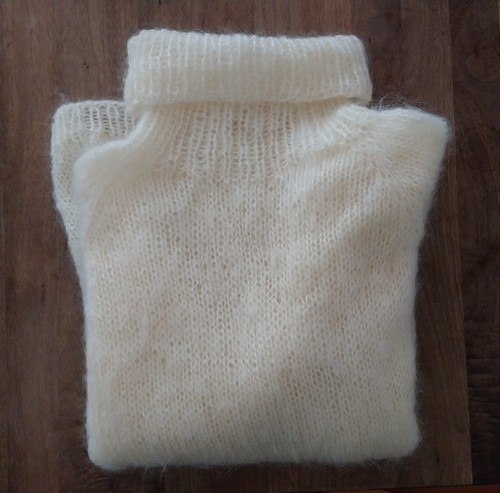 Mohair pullover sweater - pullover,