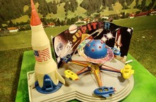 H0 Faller Kirmes Karussell Jupiter gebaut aus Anlagenrückbau