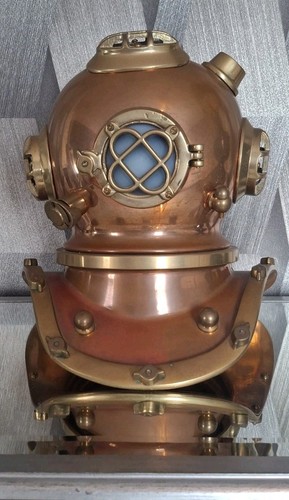 Taucherhelm navy diving helmet - taucherhelm,