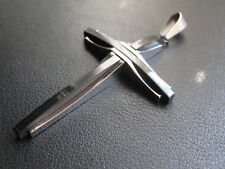 Kreuz Edelstahl massiv Anhänger Petruskreuz Kettenanhänger mehrteilig / 205