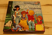 Lieder aus der Sesamstrasse + Lustige Spiele Kinder Musik- Schallplatte Vinyl LP