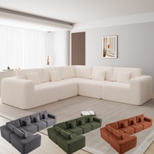 5Sitz Modern L Form Sofa