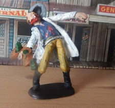 Atlantic seltenen Outlaw Serie Wild West Cowboy Bandit Nr.2  bemalt 60mm 1/32