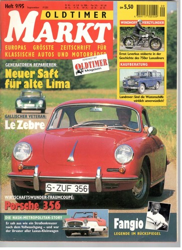 Oldtimer markt heft 1995 - heft, 09/1995