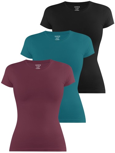 Damen shirt basic - t,