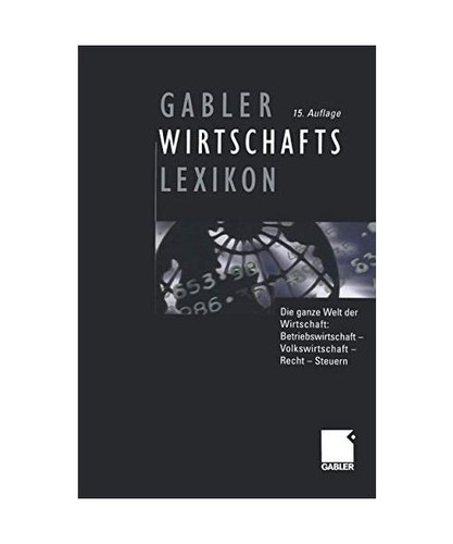 Gabler wirtschaftslexikon - gabler,