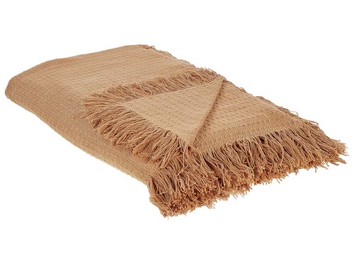 Tagesdecke baumwolle goldbraun - baumwolle,